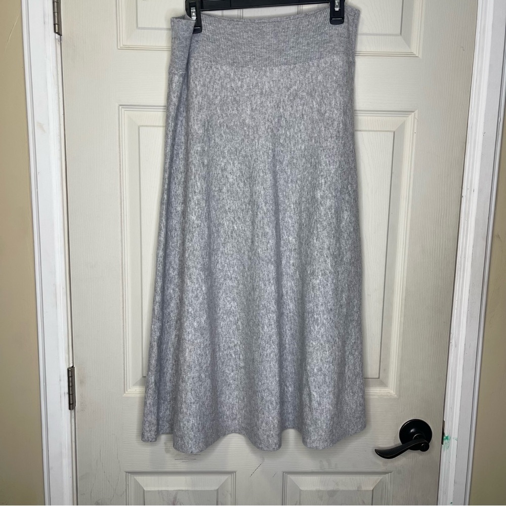 Adam Lippes x RTR  Brushed Knit Circle Skirt Sz XL